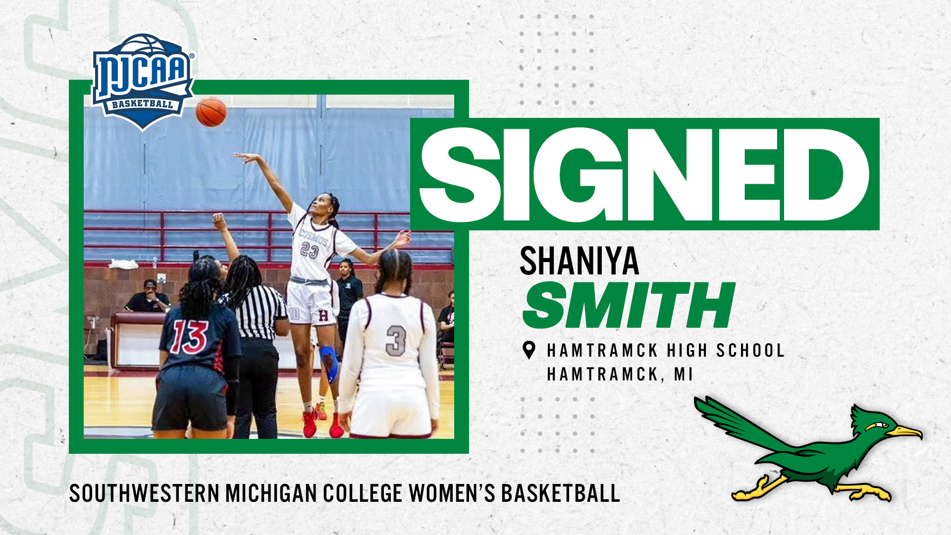 Shaniya Smith Jumps to SMC