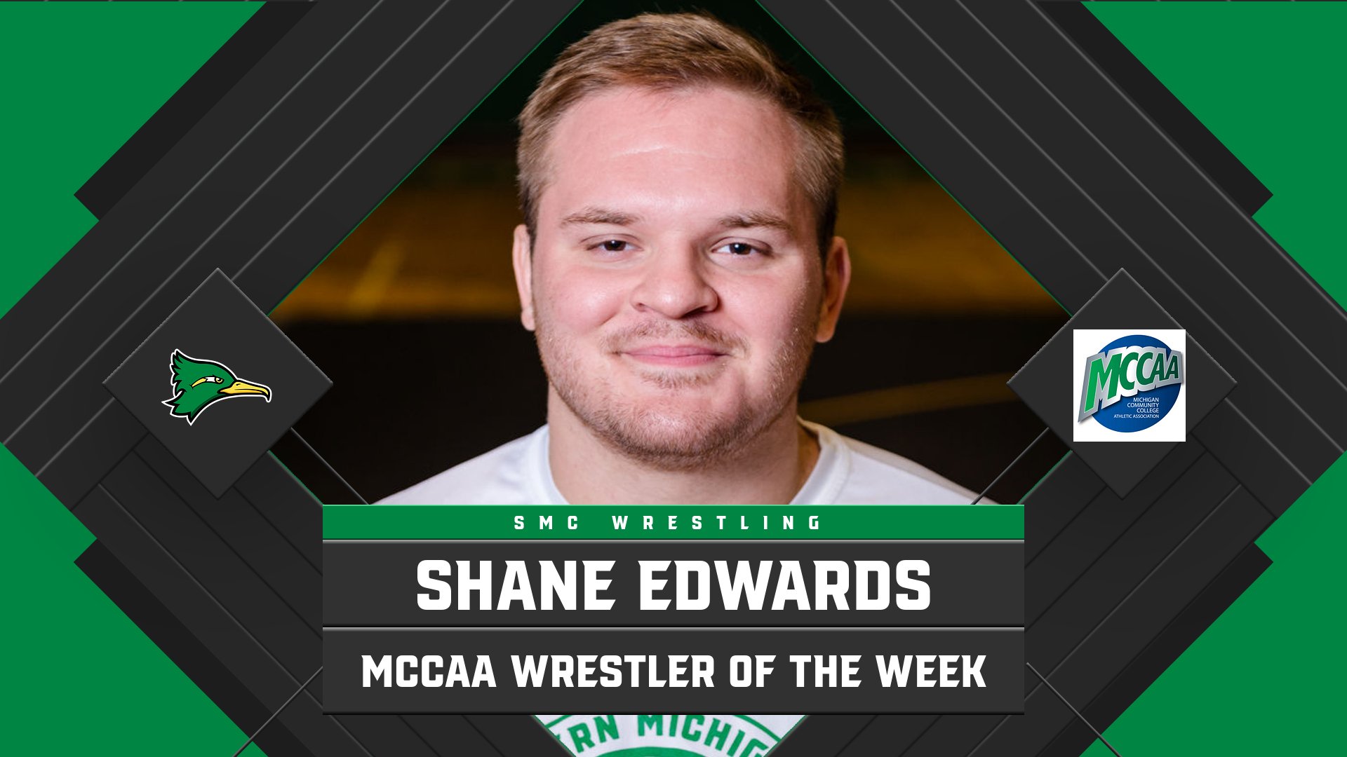 Shane Edwards Wins MCCAA Wrestler of the Week