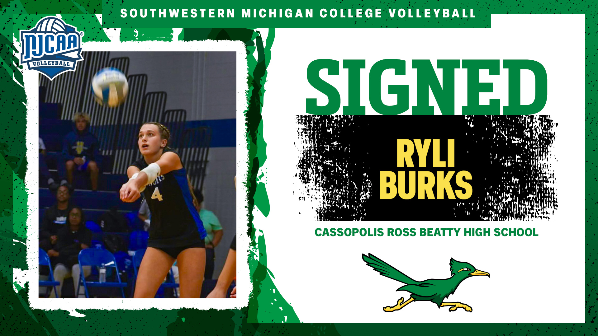 Ryli Burks Signs with the Roadrunners