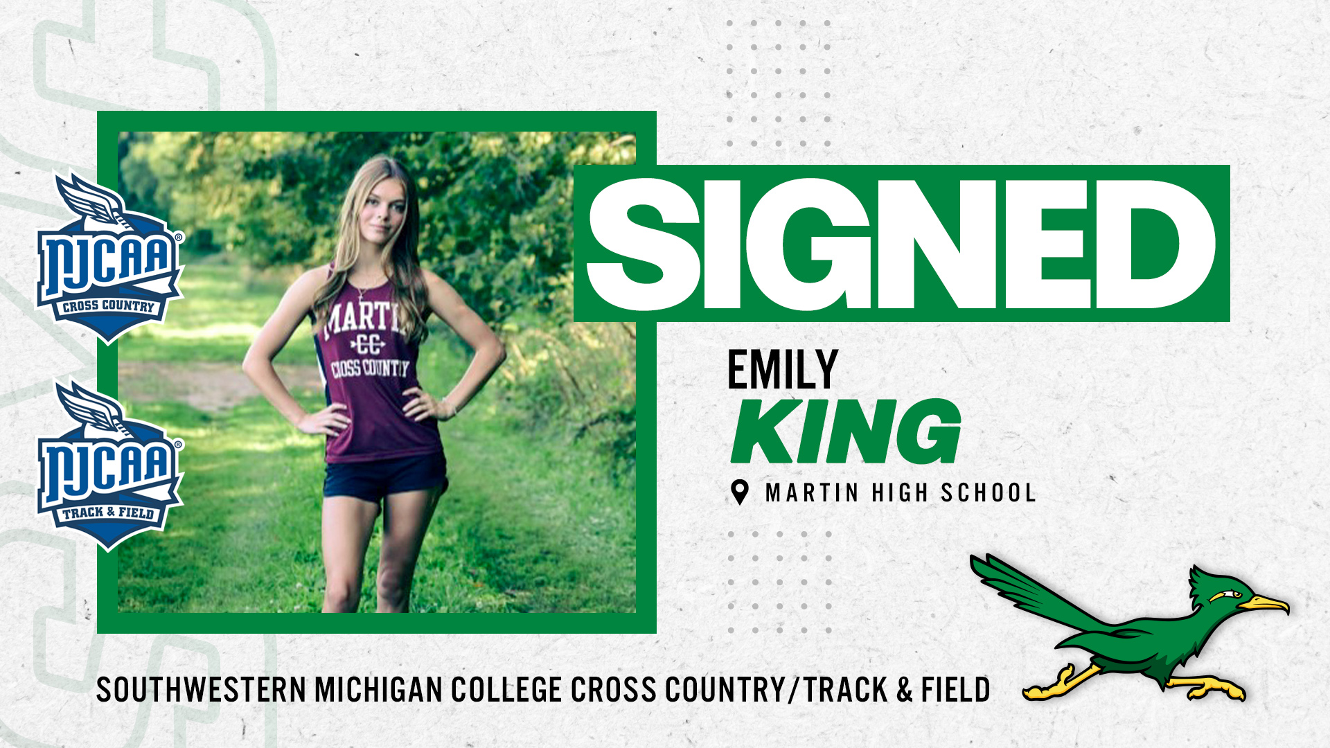 Emily King Now a Roadrunner